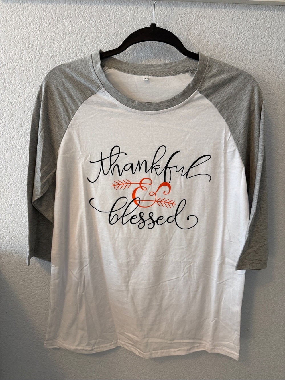 Fall/Thanksgiving 3/4 Sleeve T-Shirt